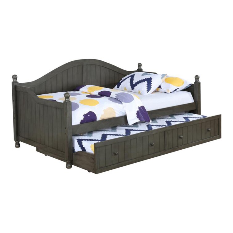 Wayfair sleigh cot on sale bed